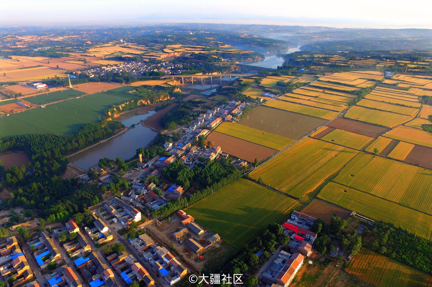 "我飞越的2016 孟州:鸟瞰河南莫沟(我的首飞之作品)