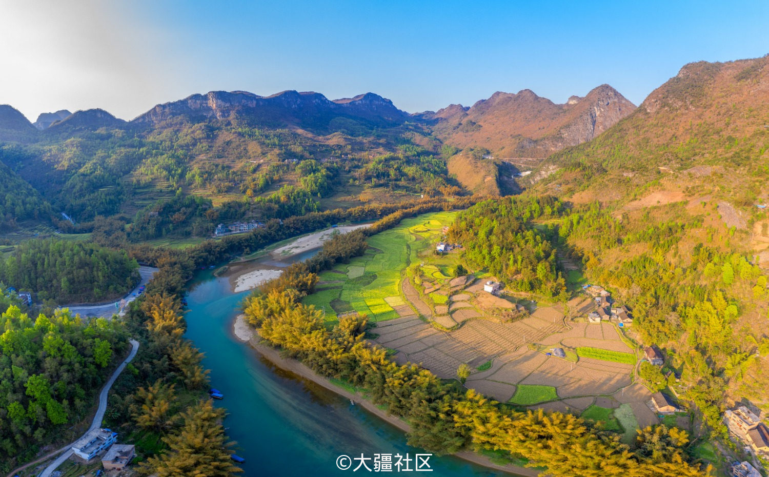 油画一般的甲茶落日景色——真的太艳丽了!